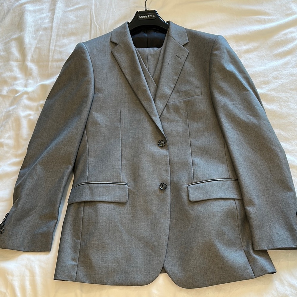 3 piece Gray Men's Suit
